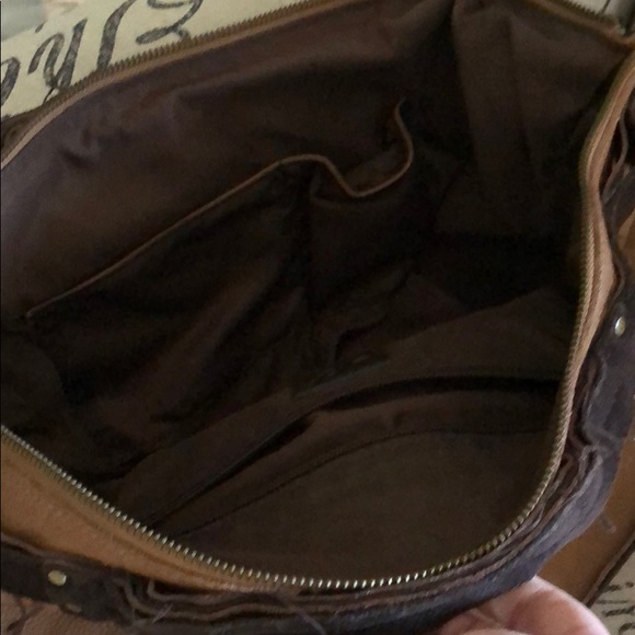 Brown Leather Crossbody - Picture 7 of 8